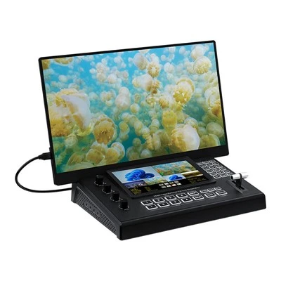 4-посочен HDMI видео превключвател 1080P60Hz Производствен превключвател за стрийминг на живо